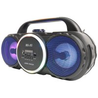 Newface ABS-4202 Kumandalı RGB FM Kablosuz Hoparlör - Mavi