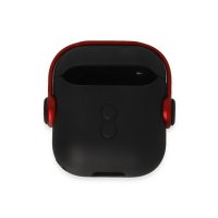 Newface Airpods (1.nesil) Cool Kılıf - Siyah-Kırmızı