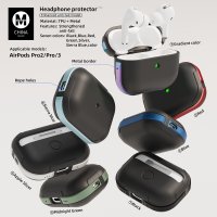 Movenchy Airpods 3 (3.nesil) MO-A8 Armor Kılıf - Rainbow