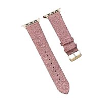 Newface Apple Watch 38mm Creeper Desenli Kordon - Rose Gold