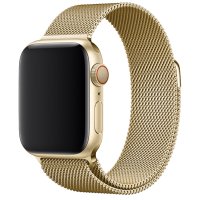 Newface Apple Watch 38mm Metal Mıknatıslı Kordon - Gold