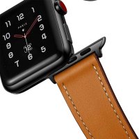 Newface Apple Watch 40mm KR415 Luaz Deri Kordon - Beyaz