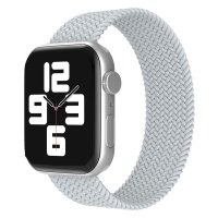 Newface Apple Watch 42mm Ayarlı Solo Silikon Kordon - Beyaz