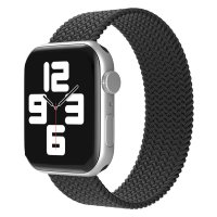 Newface Apple Watch Ultra 49mm Ayarlı Solo Silikon Kordon - Siyah