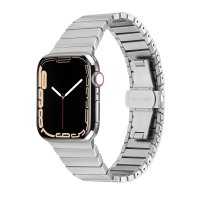 Newface Apple Watch 42mm KR400 Metal Kordon - Gümüş