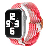 Newface Apple Watch 42mm Star Kordon - Pembe-Kırmızı