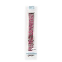 Newface Apple Watch 44mm Creeper Desenli Kordon - Pembe