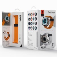 Newface Apple Watch 44mm KR412 Elegance Stylısh Kordon - Pudra
