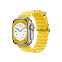 Newface Apple Watch Ultra 49mm Ocean Kordon - Sarı