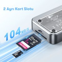 Newface Dönüştürücü 10in1 Hub SW10V - Gri