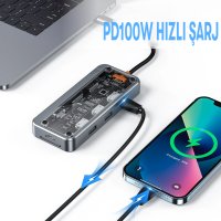 Newface Dönüştürücü 10in1 Hub SW10V - Gri