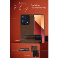 Newface General Mobile Era 30 Kılıf Flip Cover - Siyah