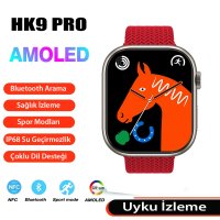 Newface HK9 Pro Amoled Ekranlı Akıllı Saat - Siyah