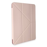 Newface Huawei Honor Pad 9 Kılıf Kalemlikli Mars Tablet Kılıfı - Rose Gold