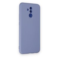 Newface Huawei Mate 20 Lite Kılıf Nano içi Kadife Silikon - Lila