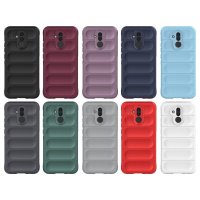 Newface Huawei Mate 20 Lite Kılıf Optimum Silikon - Bordo