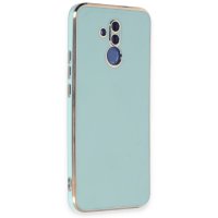 Newface Huawei Mate 20 Lite Kılıf Volet Silikon - Açık Yeşil