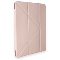 Newface Huawei MatePad 11.5 Kılıf Kalemlikli Mars Tablet Kılıfı - Rose Gold