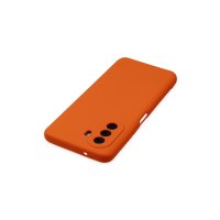 Newface Huawei Nova Y70 Kılıf Nano içi Kadife Silikon - Turuncu