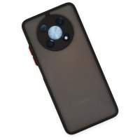 Newface Huawei Nova Y90 Kılıf Montreal Silikon Kapak - Siyah