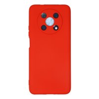 Newface Huawei Nova Y90 Kılıf Nano içi Kadife Silikon - Kırmızı