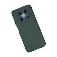 Newface Huawei Nova Y90 Kılıf Nano içi Kadife Silikon - Koyu Yeşil