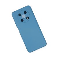 Newface Huawei Nova Y90 Kılıf Nano içi Kadife Silikon - Mavi