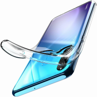 Newface Huawei P30 Lite Kılıf Lüx Şeffaf Silikon