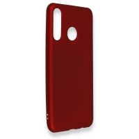 Newface Huawei P30 Lite Kılıf First Silikon - Bordo