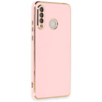 Newface Huawei P30 Lite Kılıf Volet Silikon - Pembe