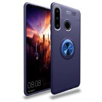 Newface Huawei Y6P Kılıf Range Yüzüklü Silikon - Mavi