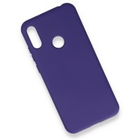Newface Huawei Y6S Kılıf Nano içi Kadife Silikon - Mor