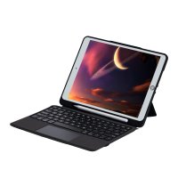 Newface iPad 10.2 (7.nesil) Kılıf Kontra Klavyeli Tablet Kılıfı - Siyah