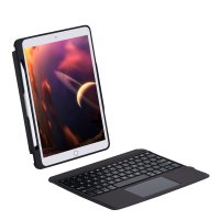 Newface iPad 10.2 (7.nesil) Kılıf Kontra Klavyeli Tablet Kılıfı - Siyah