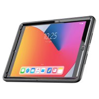 Newface iPad 10.2 (8.nesil) Kılıf Hand Strap Tablet Kılıfı - Siyah