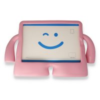 Newface iPad 2022 10.9 (10.nesil) Kılıf Karakter Tablet Silikon - Açık Pembe