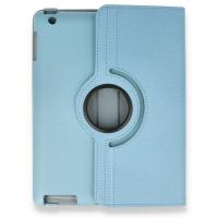 Newface iPad 3 9.7 Kılıf 360 Tablet Deri Kılıf - Turkuaz