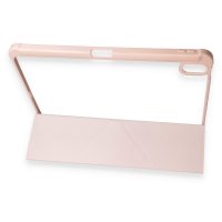 Newface iPad Air 4 10.9 Kılıf Kalemlikli Hugo Tablet Kılıfı - Rose Gold