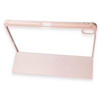 Newface iPad Air 5 (2022) Kılıf Kalemlikli Hugo Tablet Kılıfı - Rose Gold