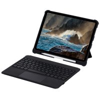 Newface iPad Pro 11 (2018) Kılıf İnter Ledli Klavyeli Tablet Kılıfı - Siyah