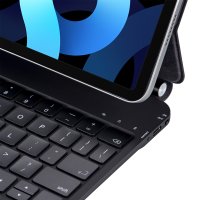 Newface iPad Pro 12.9 (2021) Kılıf X9 Magic Manyetik Klavyeli Tablet Kılıfı - Siyah