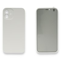 Newface iPhone 11 Kılıf 360 Full Body Silikon Kapak - Beyaz