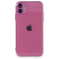 Newface iPhone 11 Kılıf Armada Lensli Kapak - Pembe