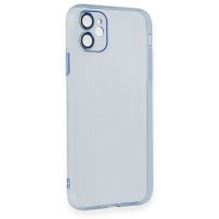 Newface iPhone 11 Kılıf Armada Lensli Kapak - Sierra Blue