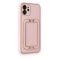 Newface iPhone 11 Kılıf Coco Elit Kapak - Pembe