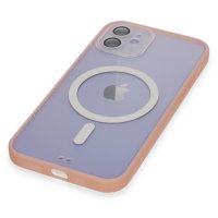 Newface iPhone 11 Kılıf Grand Magneticsafe Kapak - Pembe