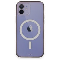 Newface iPhone 11 Kılıf Grand Magneticsafe Kapak - Siyah