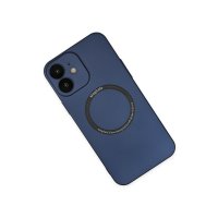 Newface iPhone 11 Kılıf Jack Magneticsafe Lens Silikon - Lacivert