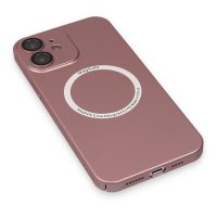 Newface iPhone 11 Kılıf Jack Magneticsafe Lens Silikon - Rose Gold