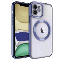 Newface iPhone 11 Kılıf Kross Magneticsafe Kapak - Lacivert